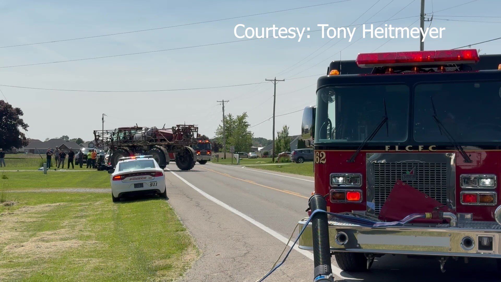UPDATE: Name released of Fort Loramie man seriously injured in farm machinery crash